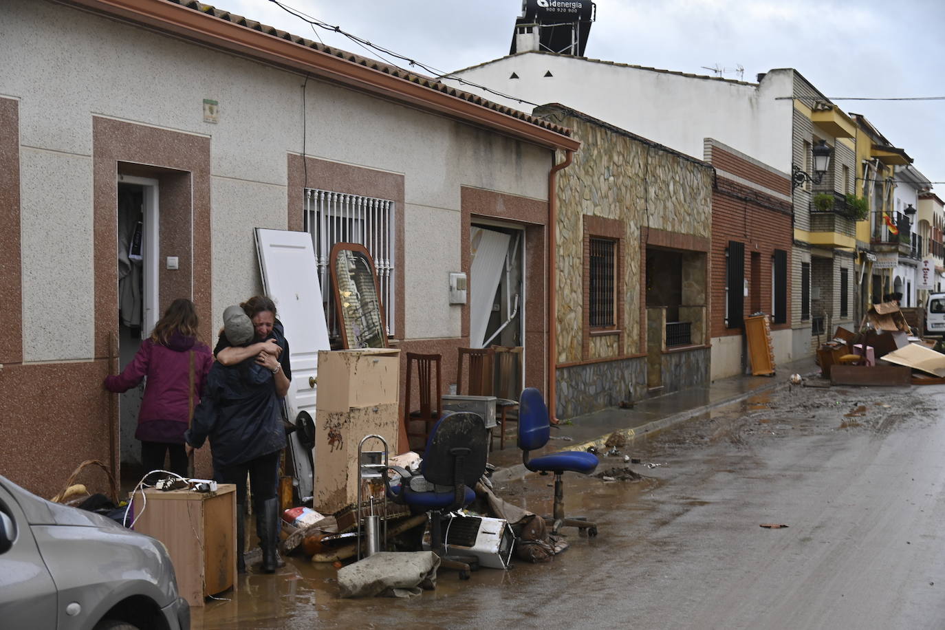 Fotos: Así ha quedado La Roca de la Sierra tras las inundaciones