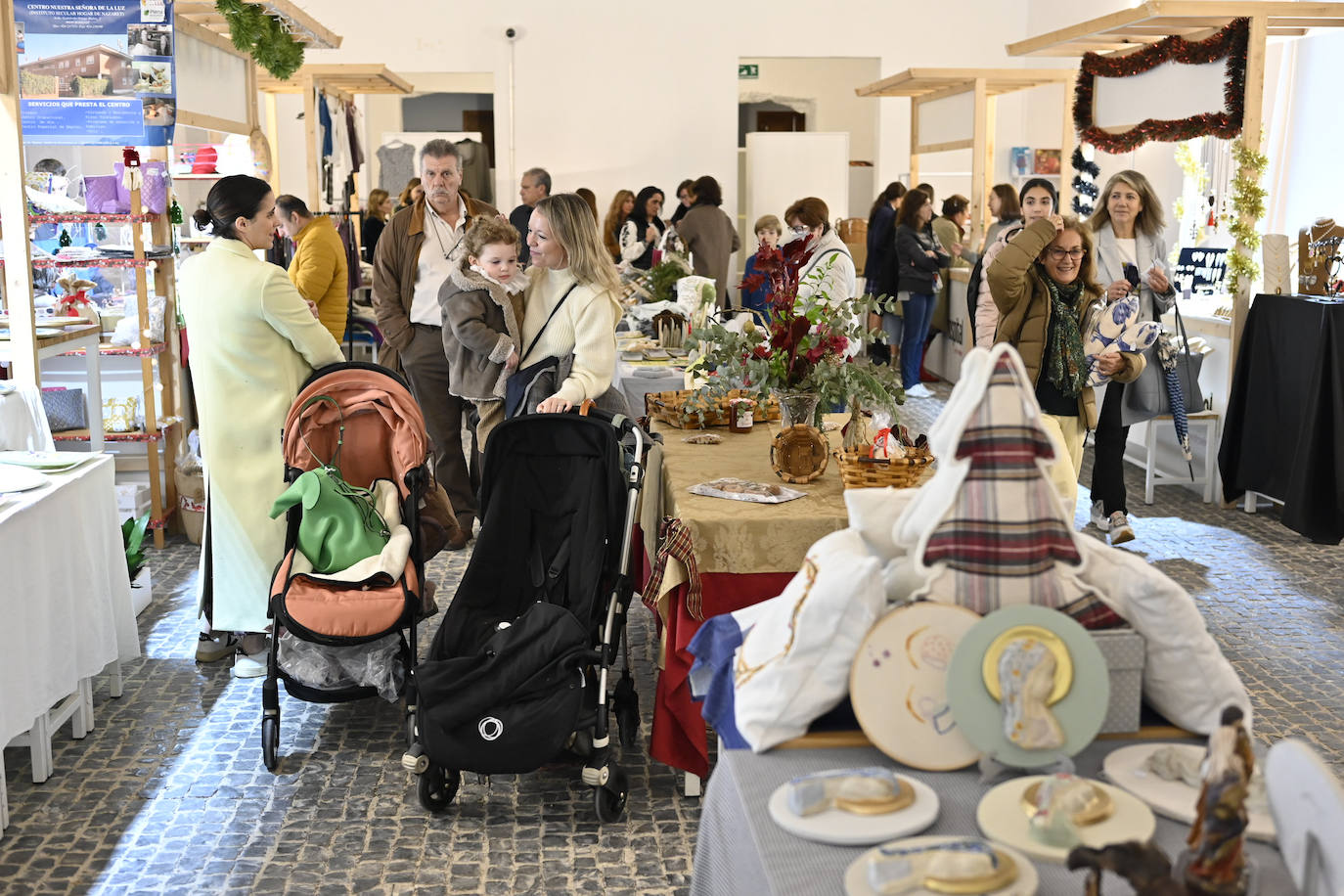 Rastrillo de Prodean en el Hospital Provincial. 