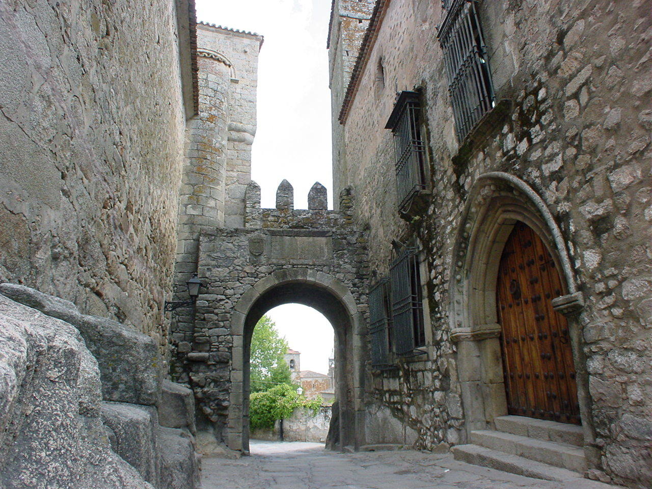 La Puerta de Santiago en la actualidad.