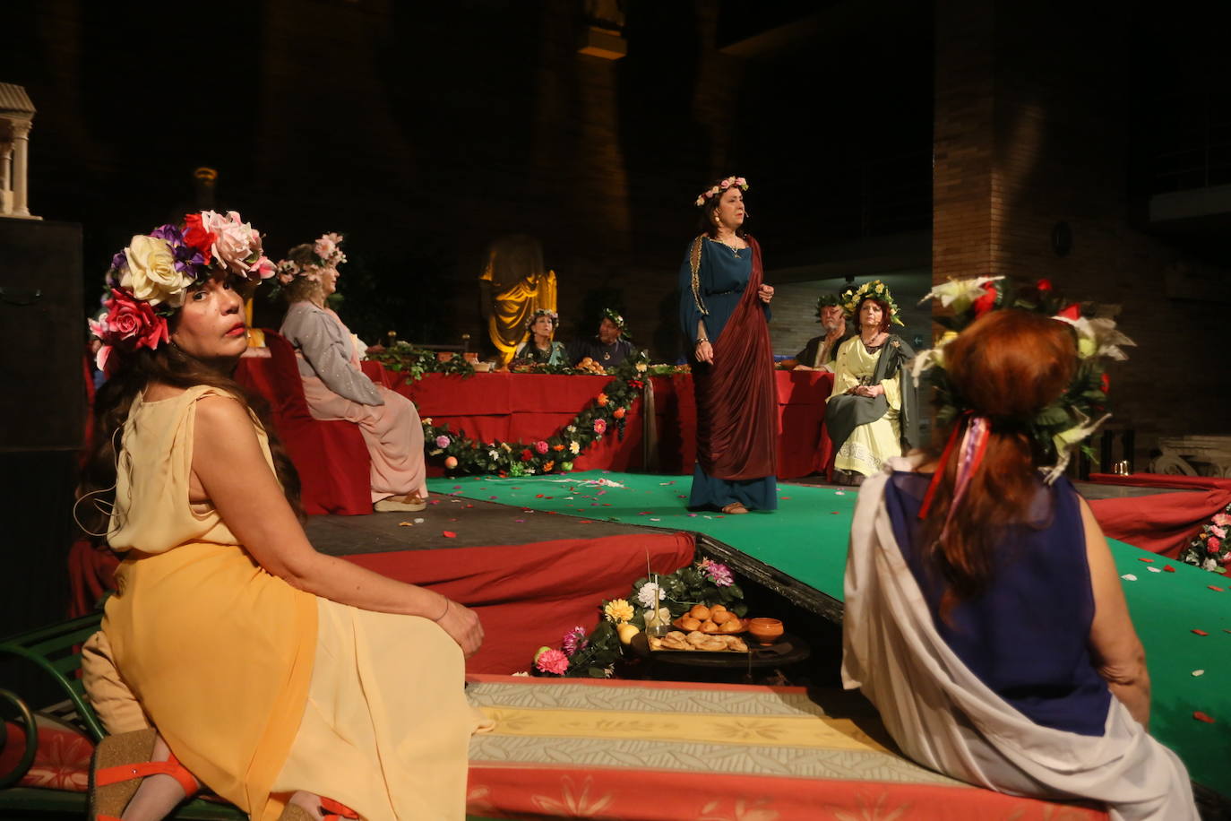 Fotos: El Museo Nacional de Arte Romano recrea los festejos de Saturnalia