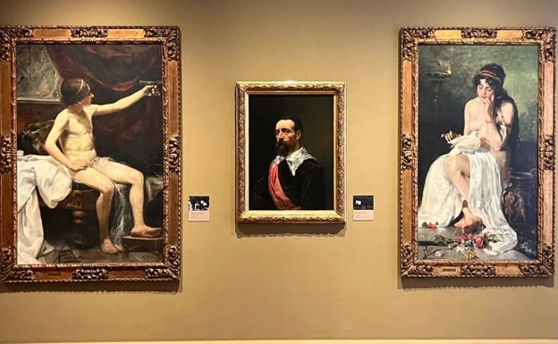 Tres de las pinturas tempranas de Sorolla adquiridas por Cultura. 