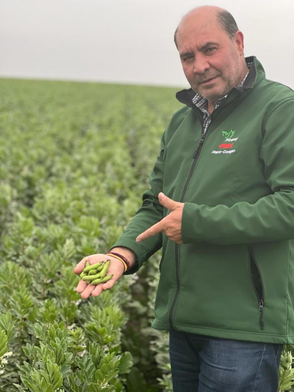 José Antonio Ruiz apuesta por una gran variedad de cultivos. 