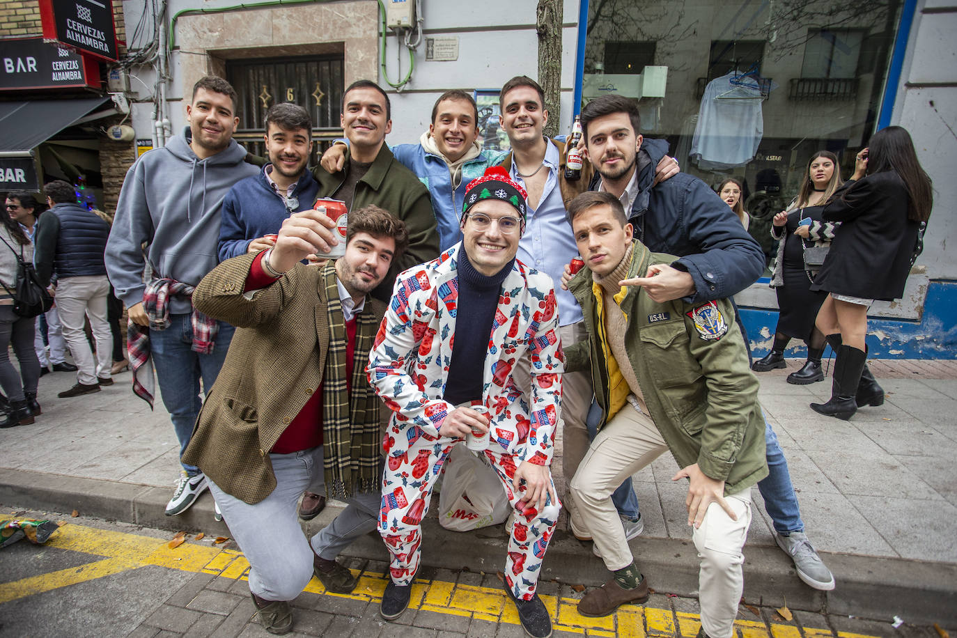 Fotos: Cañeo de Nochebuena en Cáceres