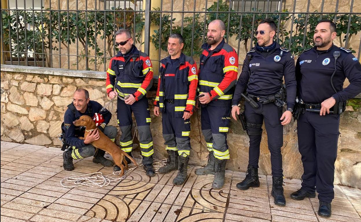 El rescate de Pucho, el mejor regalo de Navidad para una familia pacense