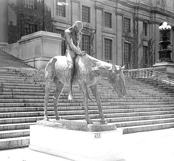 Su obra 'El indio moribundo'