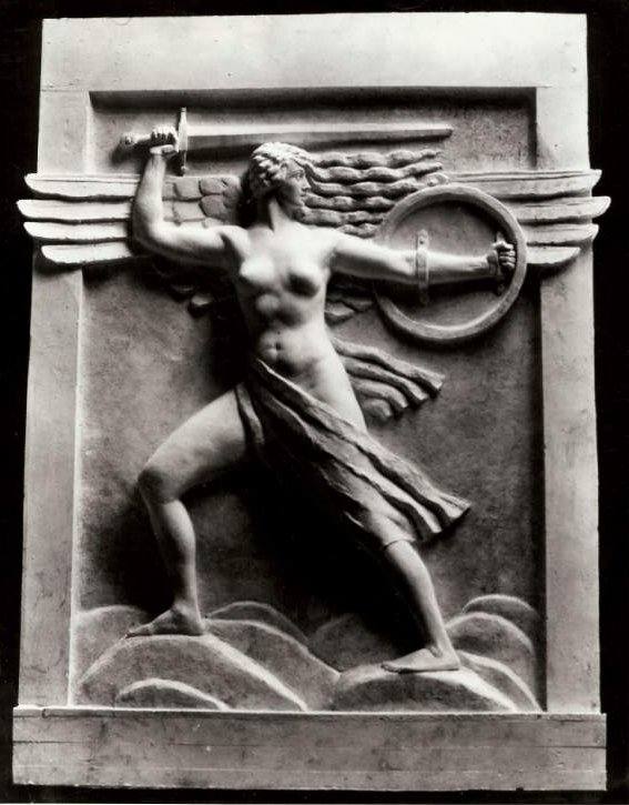 Otra de sus obras es el Memorial de la Guerra de Brownsville en Brooklyn.