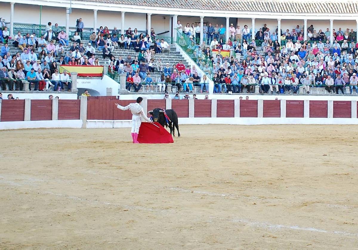 Celebración de un festejo taurino en Trujillo.