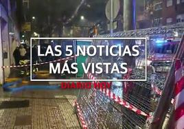 Estas son las cinco noticias con vídeo más vistas de la semana