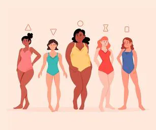 Formas del cuerpo femenino  Tipo de cuerpo mujer, Tipo de cuerpo hombre,  Tipos de cuerpos femeninos