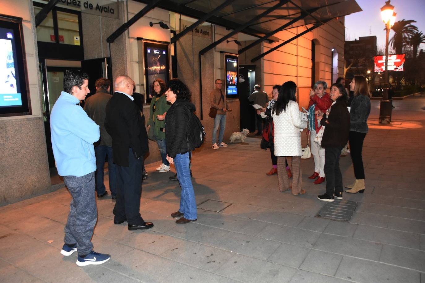 El Cineclub en el López de Ayala. 