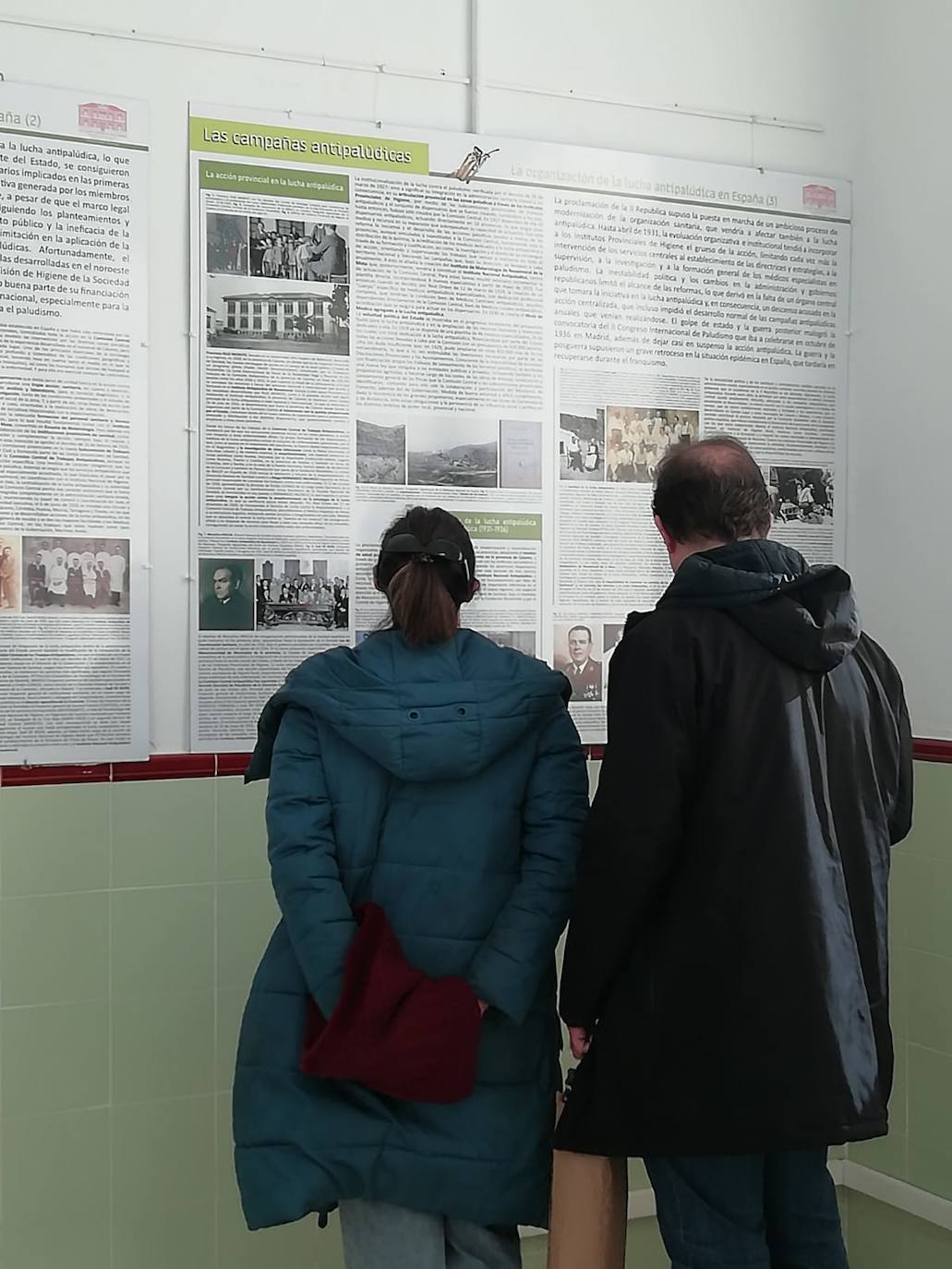 Francisco Bote e Ignacio Chato han realizado la coordinación científica-didáctica y han elaborado los murales.