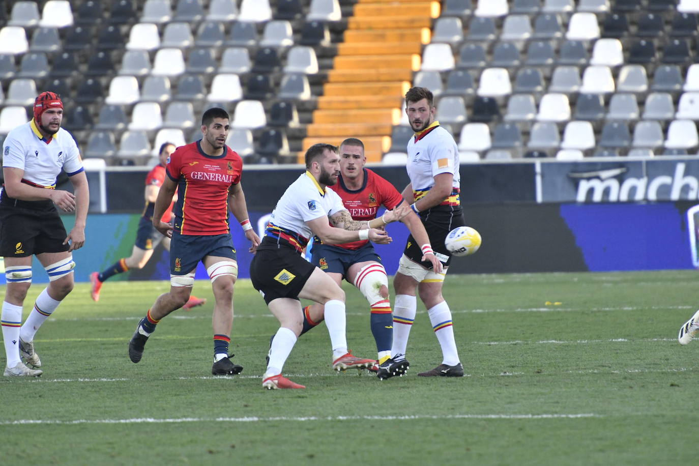 Unas 5.300 presencian en Badajoz la Europe Championship de rugby