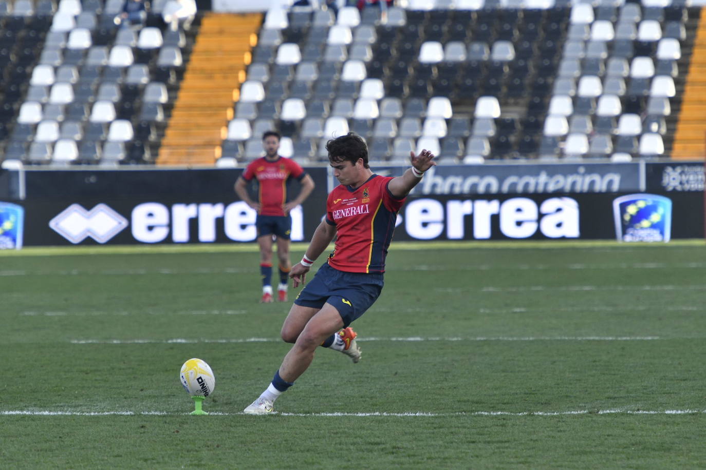 Unas 5.300 presencian en Badajoz la Europe Championship de rugby