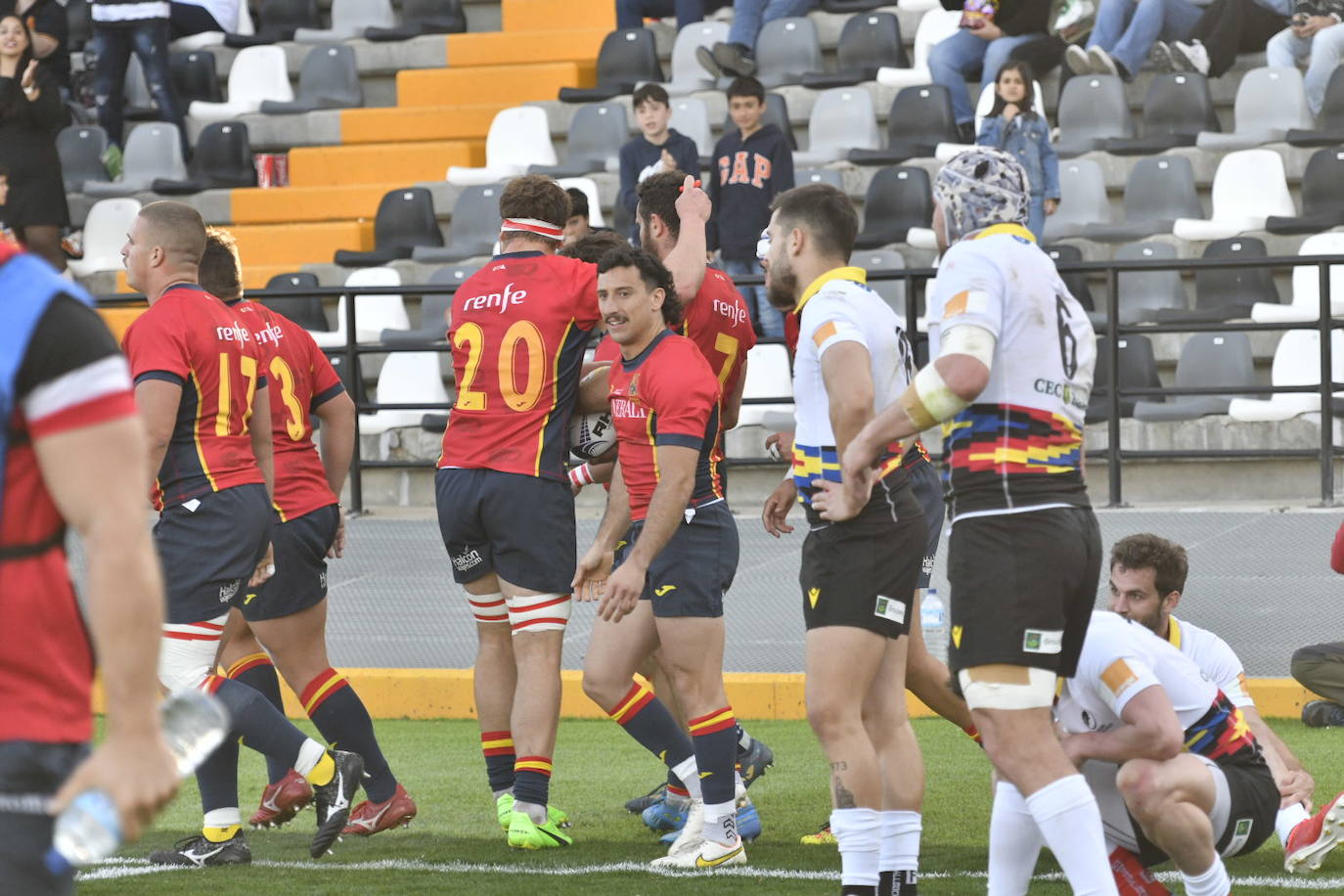 Unas 5.300 presencian en Badajoz la Europe Championship de rugby