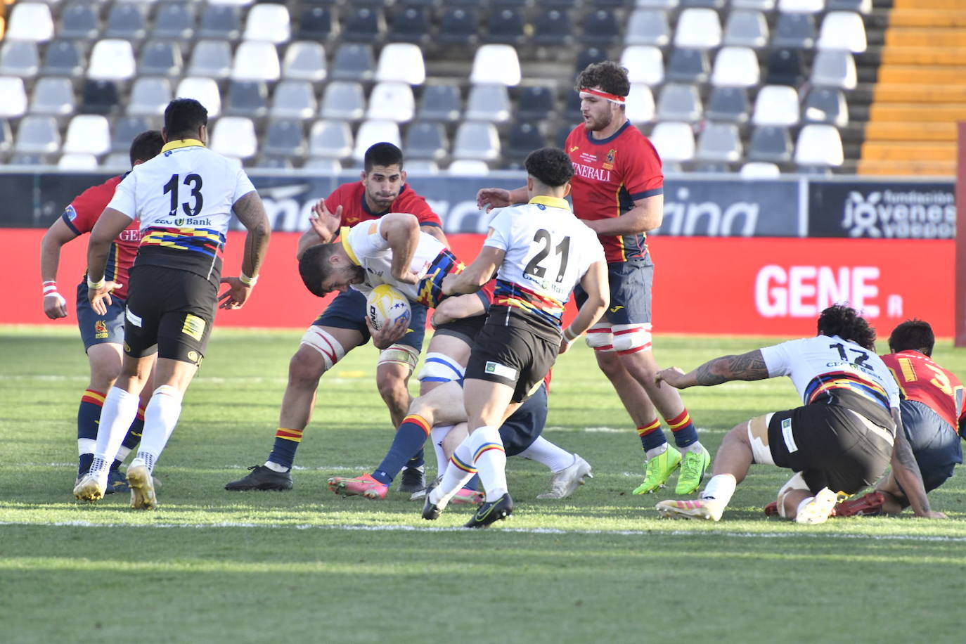 Unas 5.300 presencian en Badajoz la Europe Championship de rugby