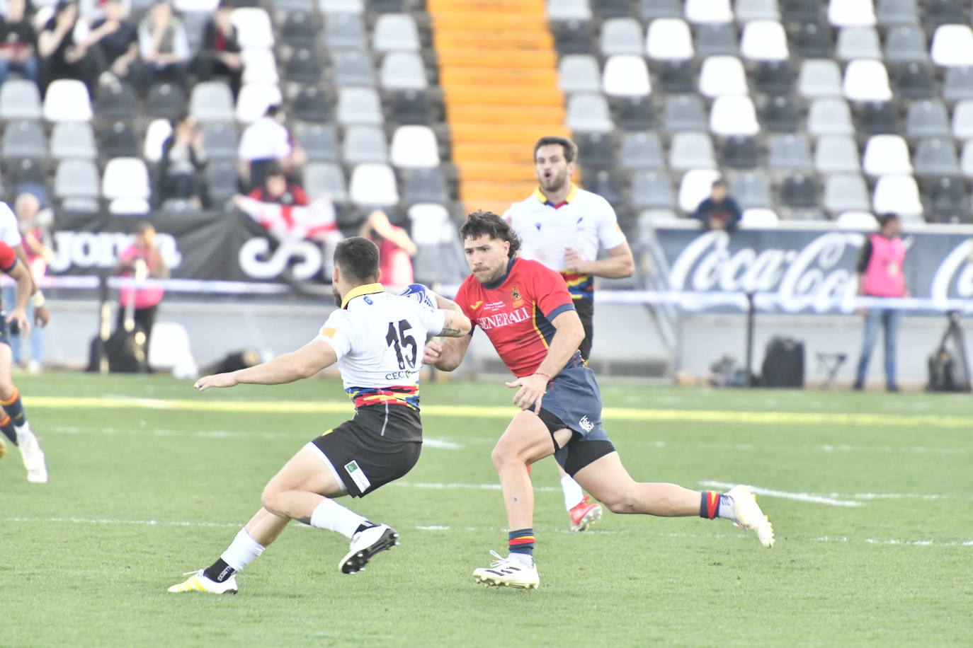 Unas 5.300 presencian en Badajoz la Europe Championship de rugby