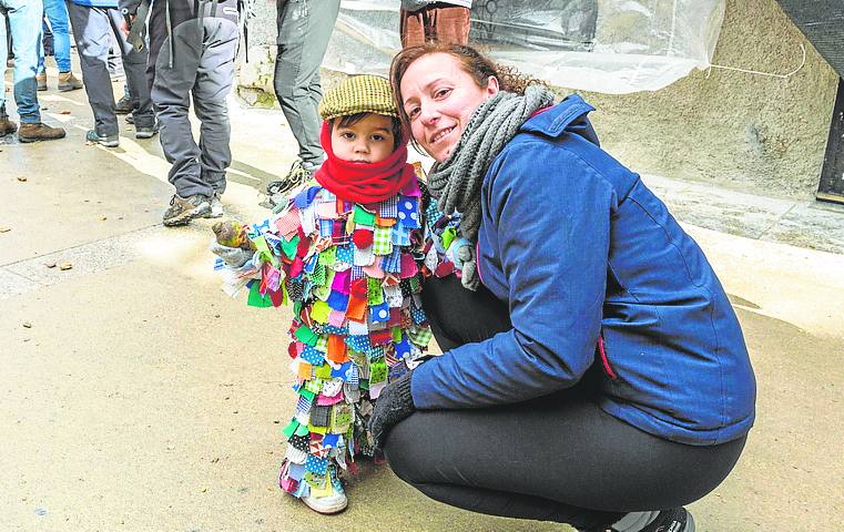 Los niños viven la fiesta con intensidad desde bien pequeños.