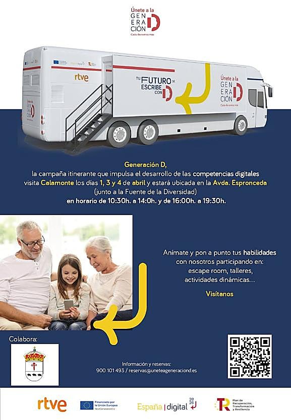La campaña itinerante 'Generación D' visita Calamonte