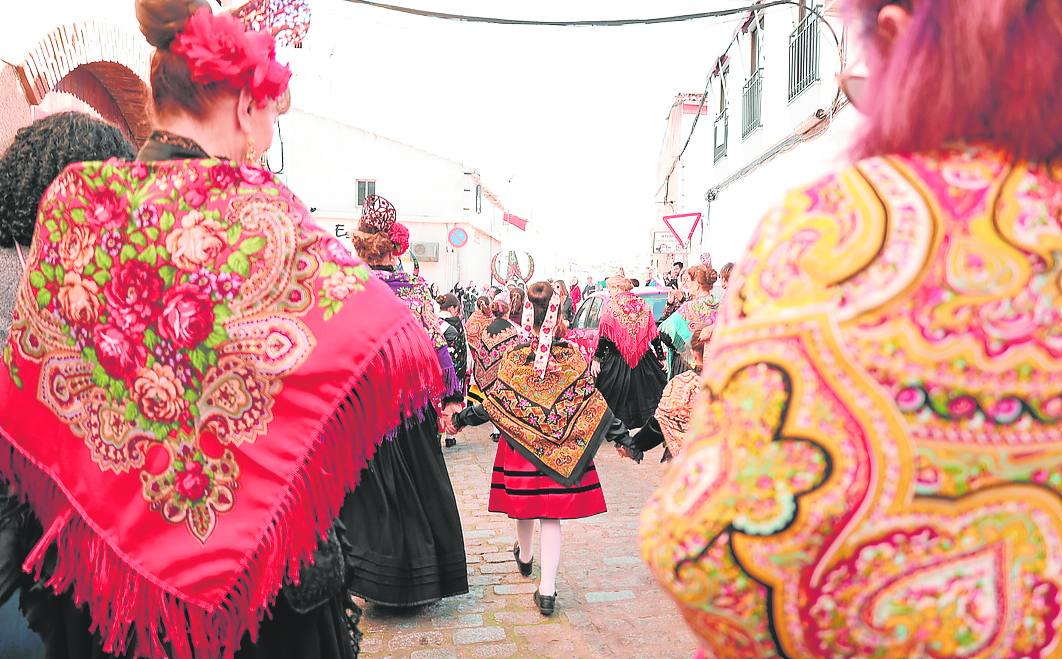 Vestimentas típicas de la romería de San Blas.