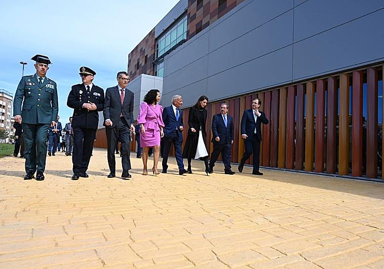 La ministra de Justicia ha inagurado este lunes el Palacio de Justicia de Badajoz.