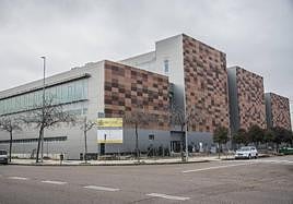 Edificio de los nuevos juzgados de Badajoz.
