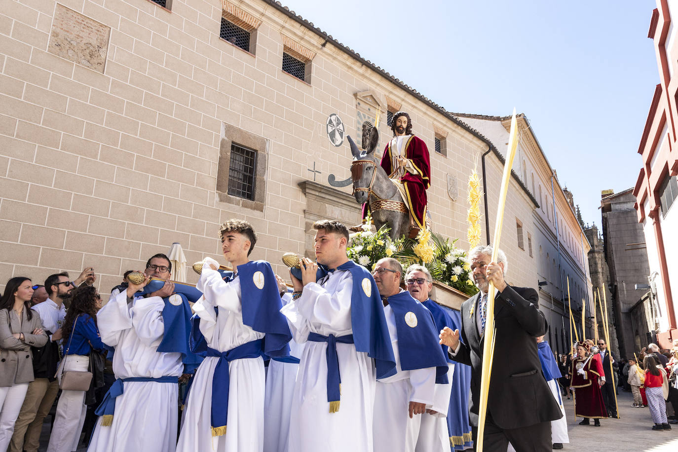 La Borriquita de Plasencia, en imágenes