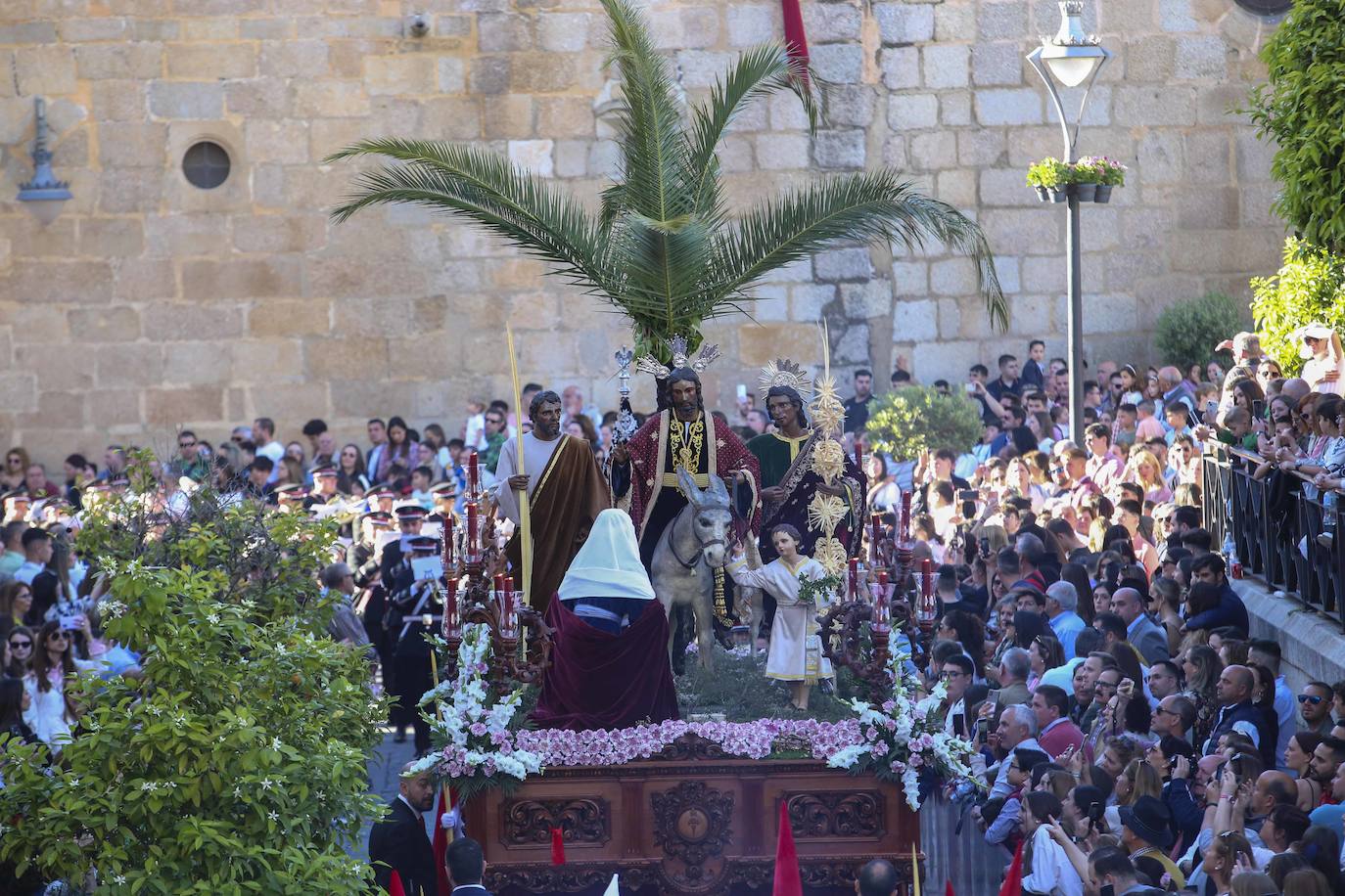 El Domingo de Ramos en Mérida, en imágenes