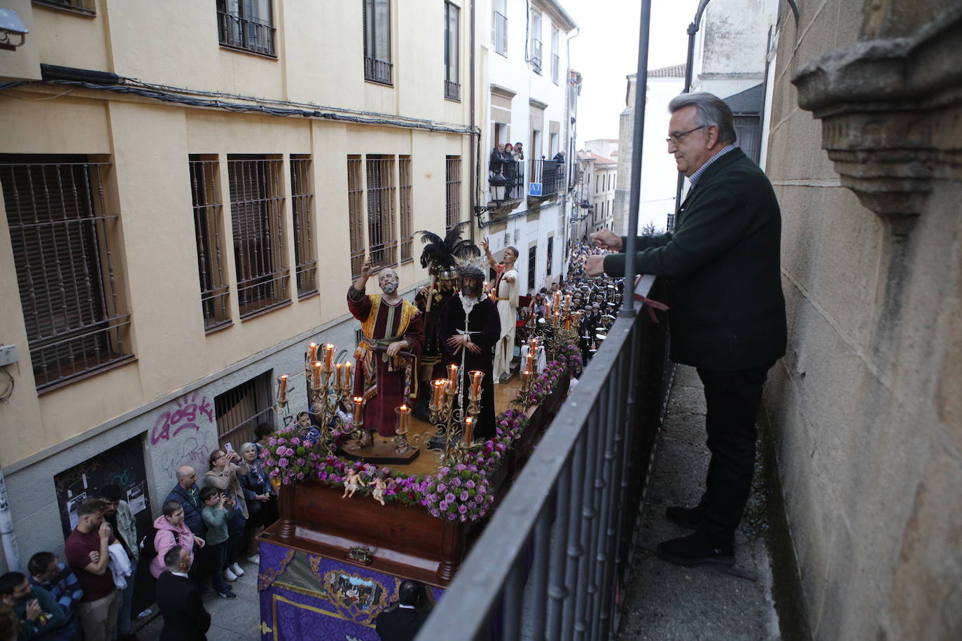 Lunes Santo en Cáceres, en imágenes