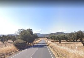 Muere un motorista al salirse de la vía entre Burguillos del Cerro y Valverde de Burguillos