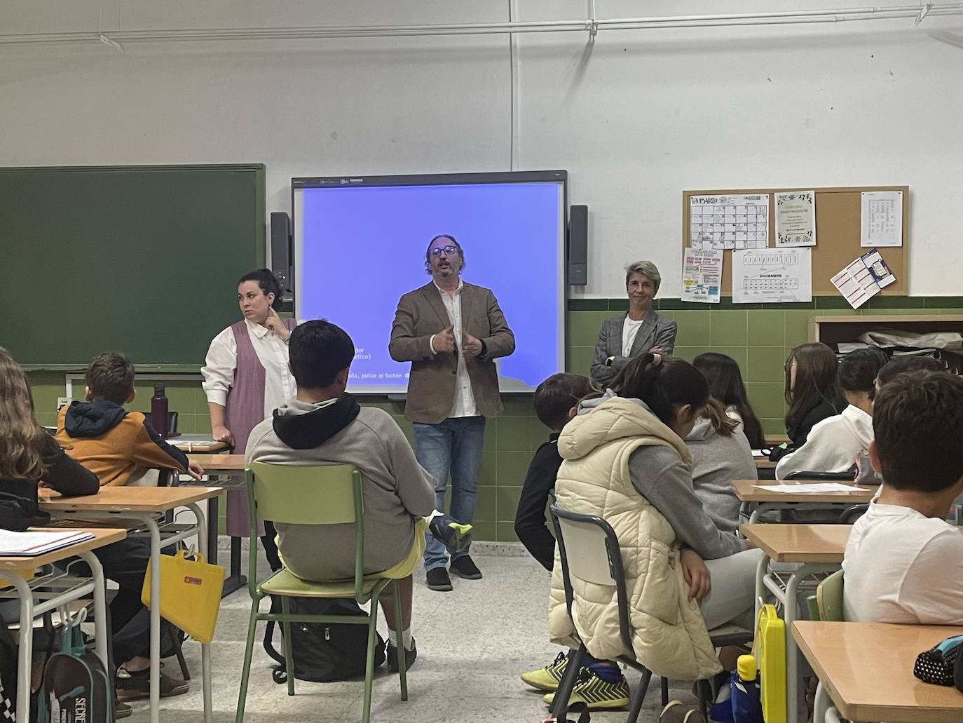 Charla sobre los trastornos del sueño en el instituto Zurbarán de Badajoz.
