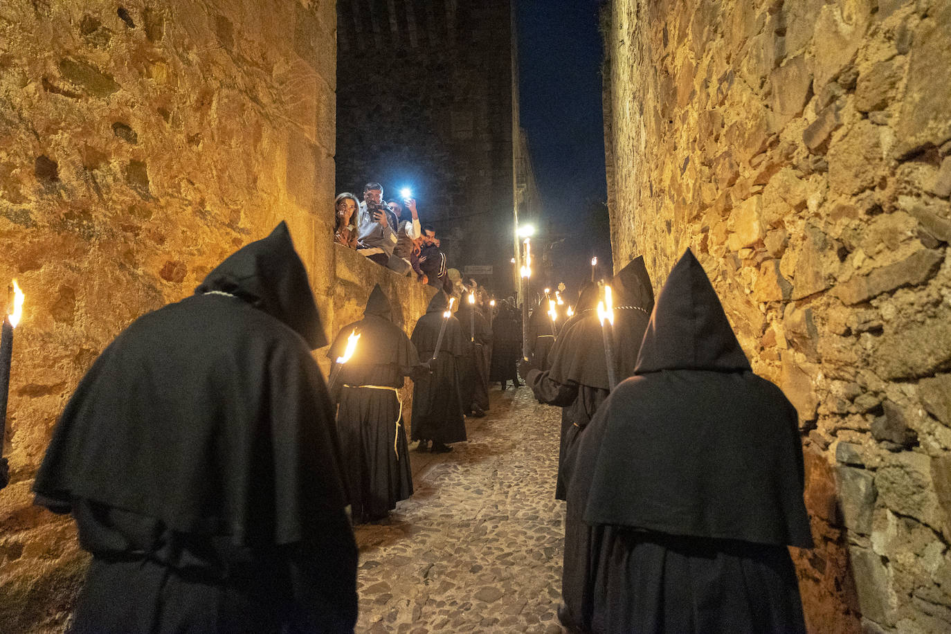 Procesión del Cristo Negro, en imágenes