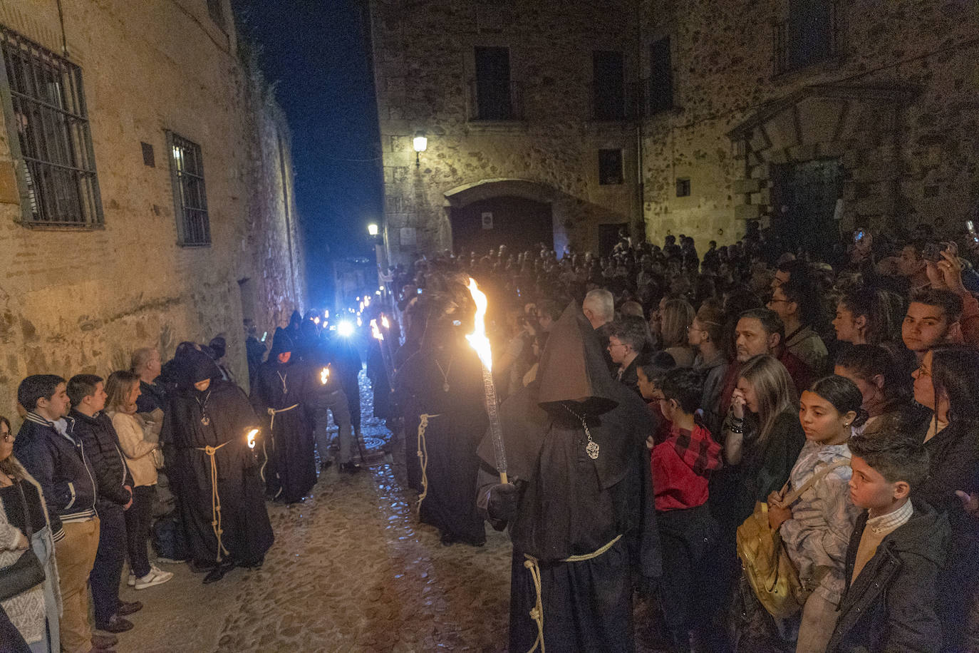 Procesión del Cristo Negro, en imágenes