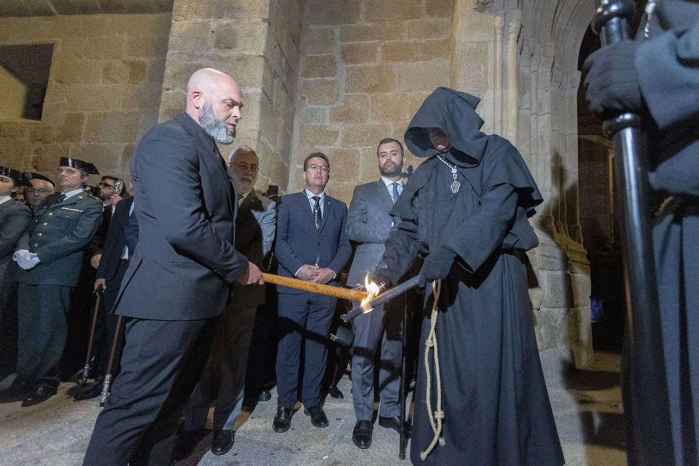 Procesión del Cristo Negro, en imágenes