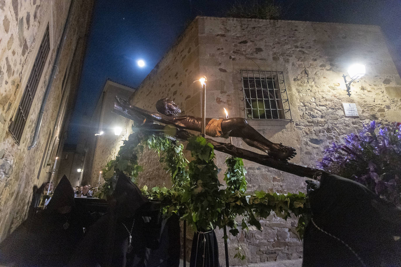 Procesión del Cristo Negro, en imágenes