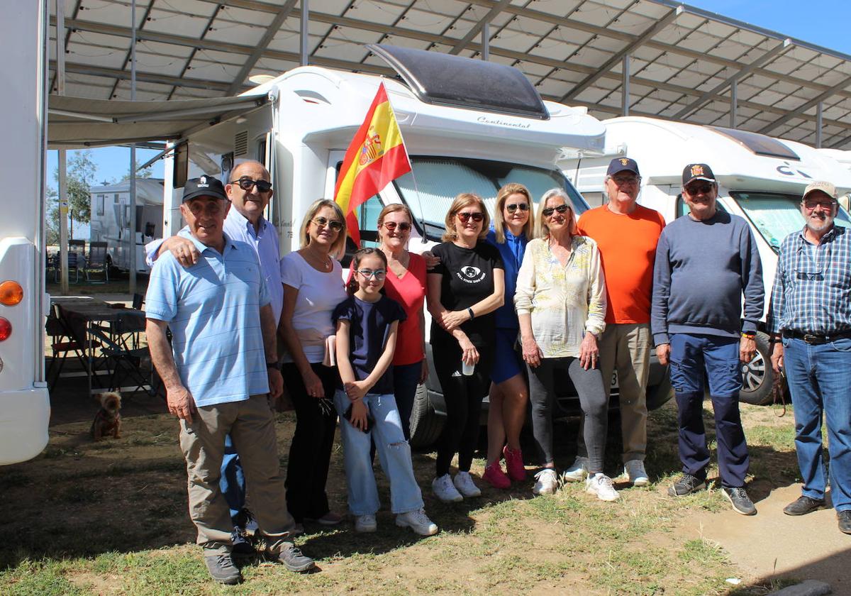 Las caravanas &#039;toman&#039; Oliva de la Frontera