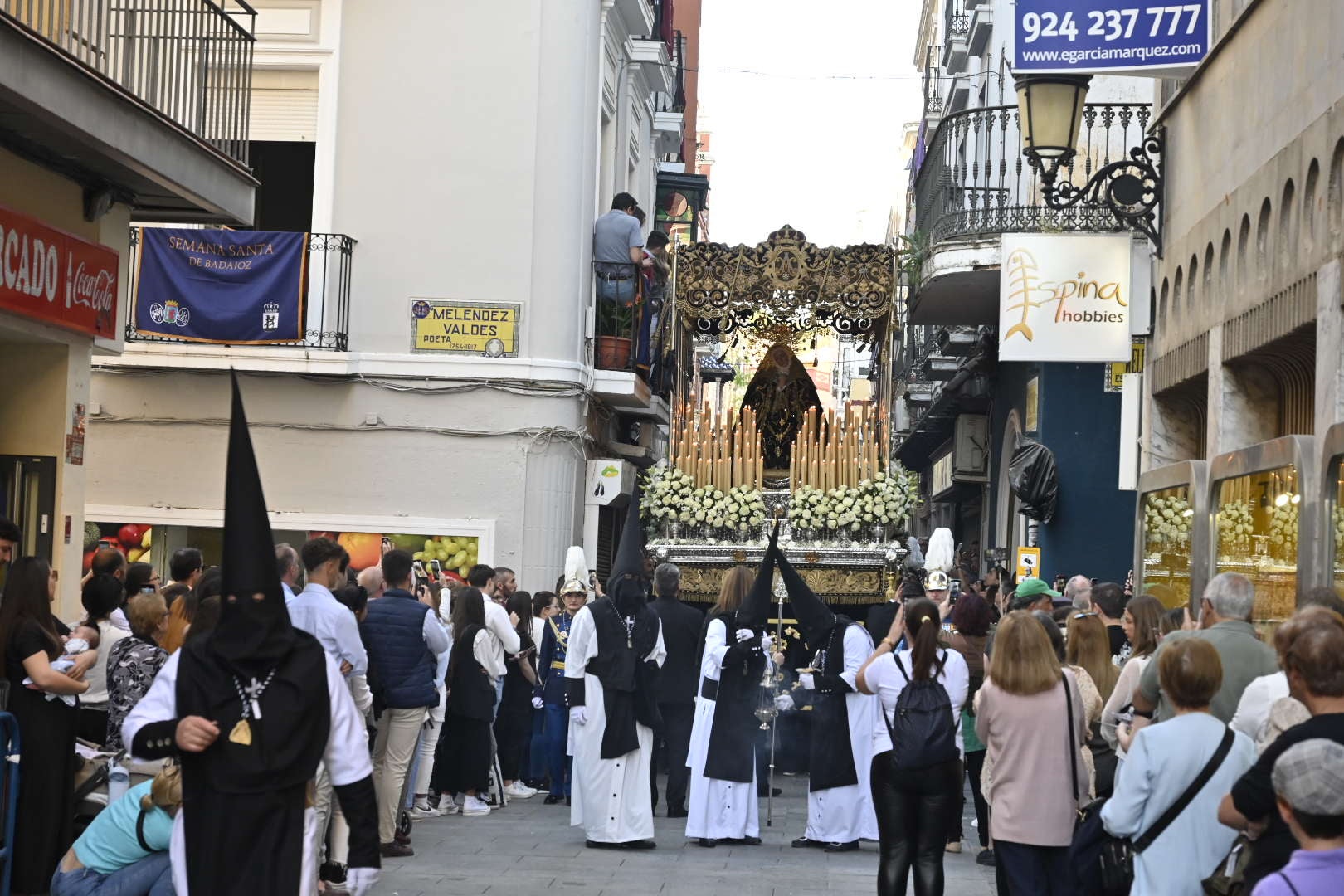 Las mejores imágenes del Jueves Santo en Badajoz