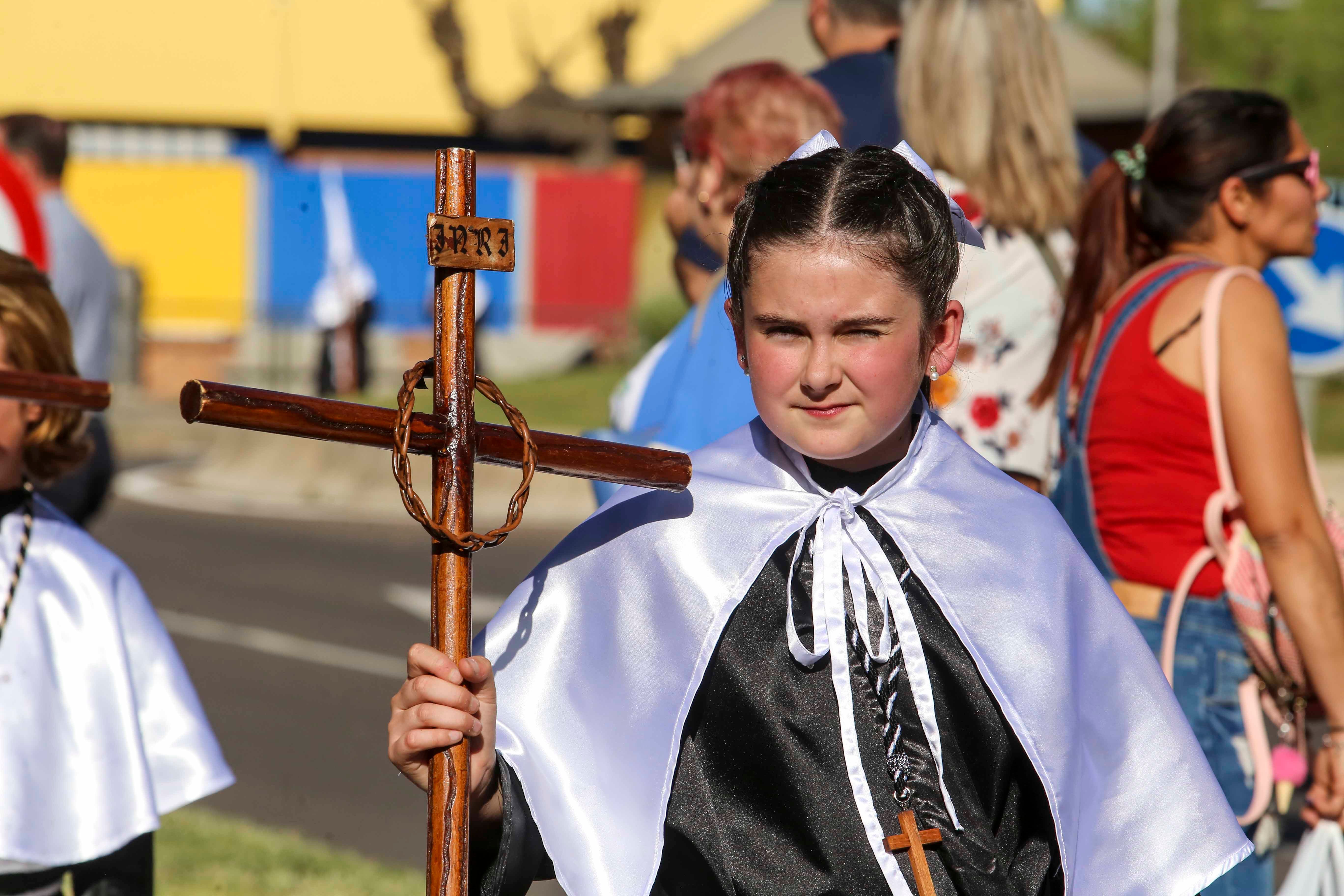 Procesión de la Franciscana Hermandad del Santísimo Cristo de la Vera Cruz y María Santísima de Nazaret