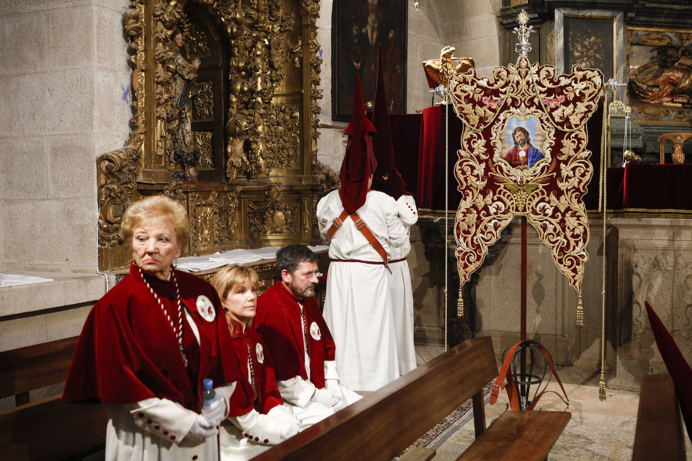 Procesión de la cofradía de la Sagrada Cena