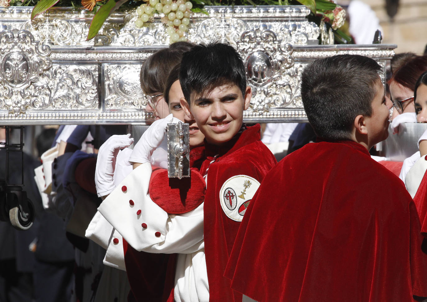 Procesión de la cofradía de la Sagrada Cena