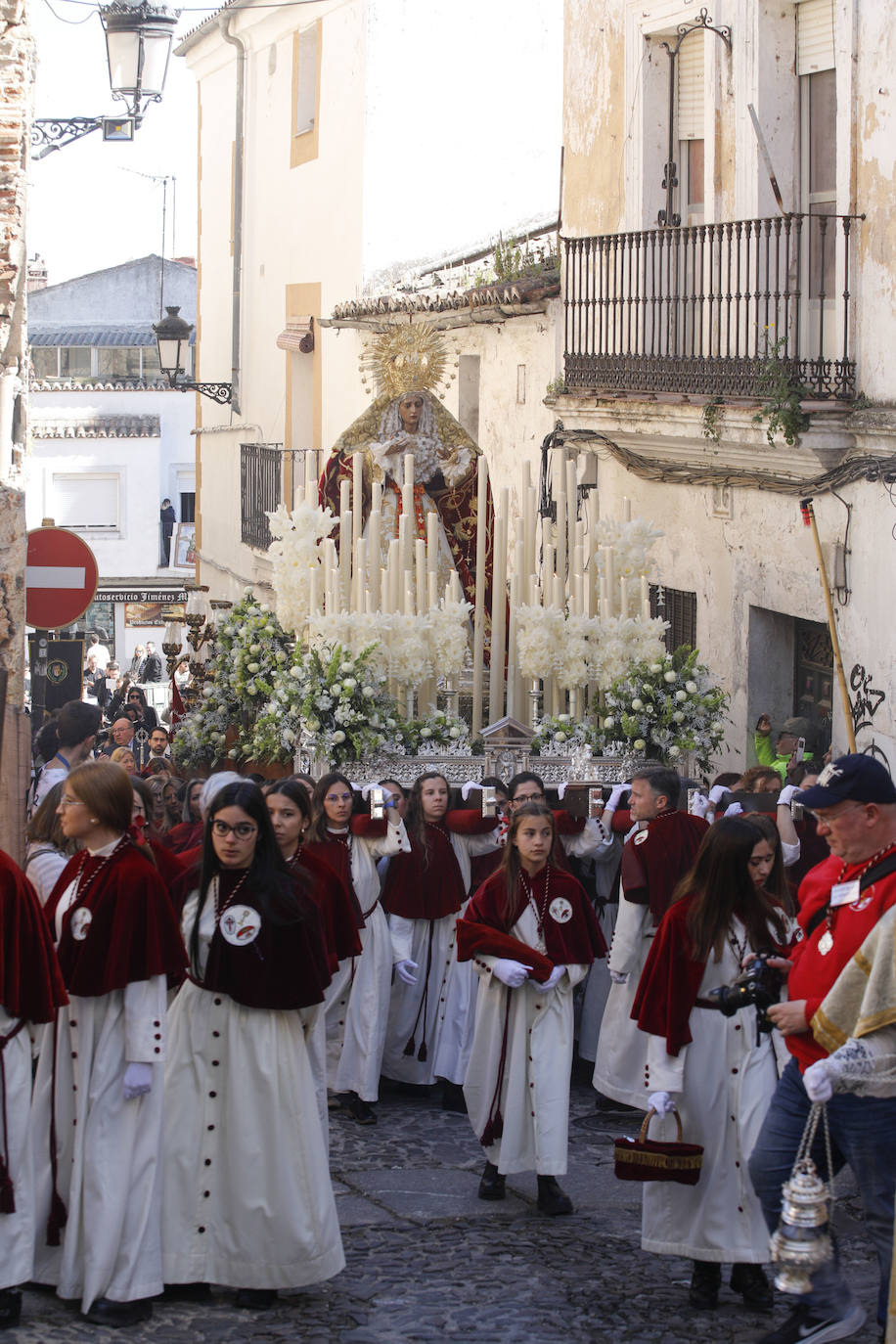 Procesión de la cofradía de la Sagrada Cena