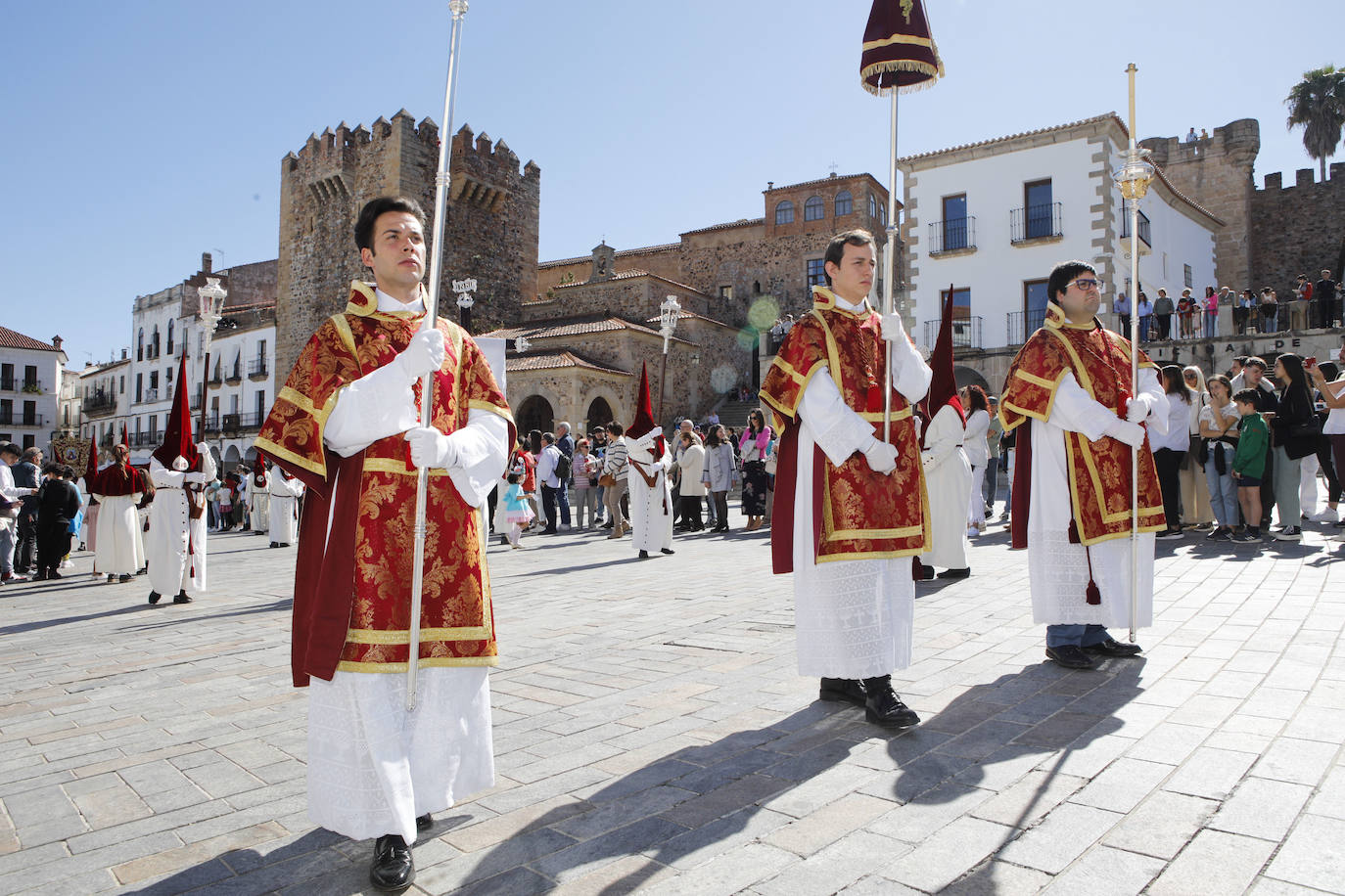 Procesión de la cofradía de la Sagrada Cena