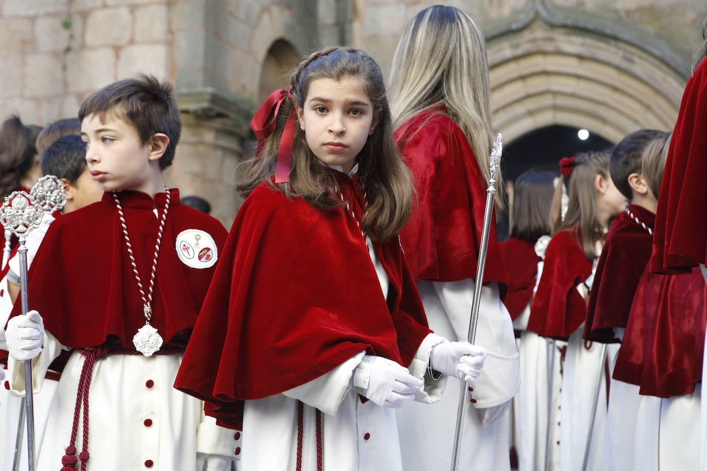 Procesión de la cofradía de la Sagrada Cena