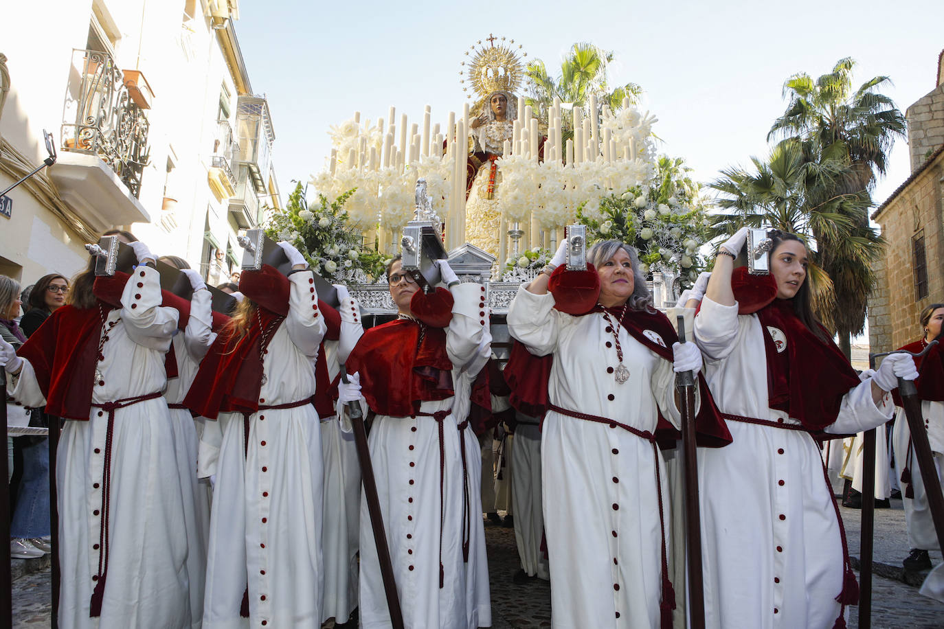 Procesión de la cofradía de la Sagrada Cena