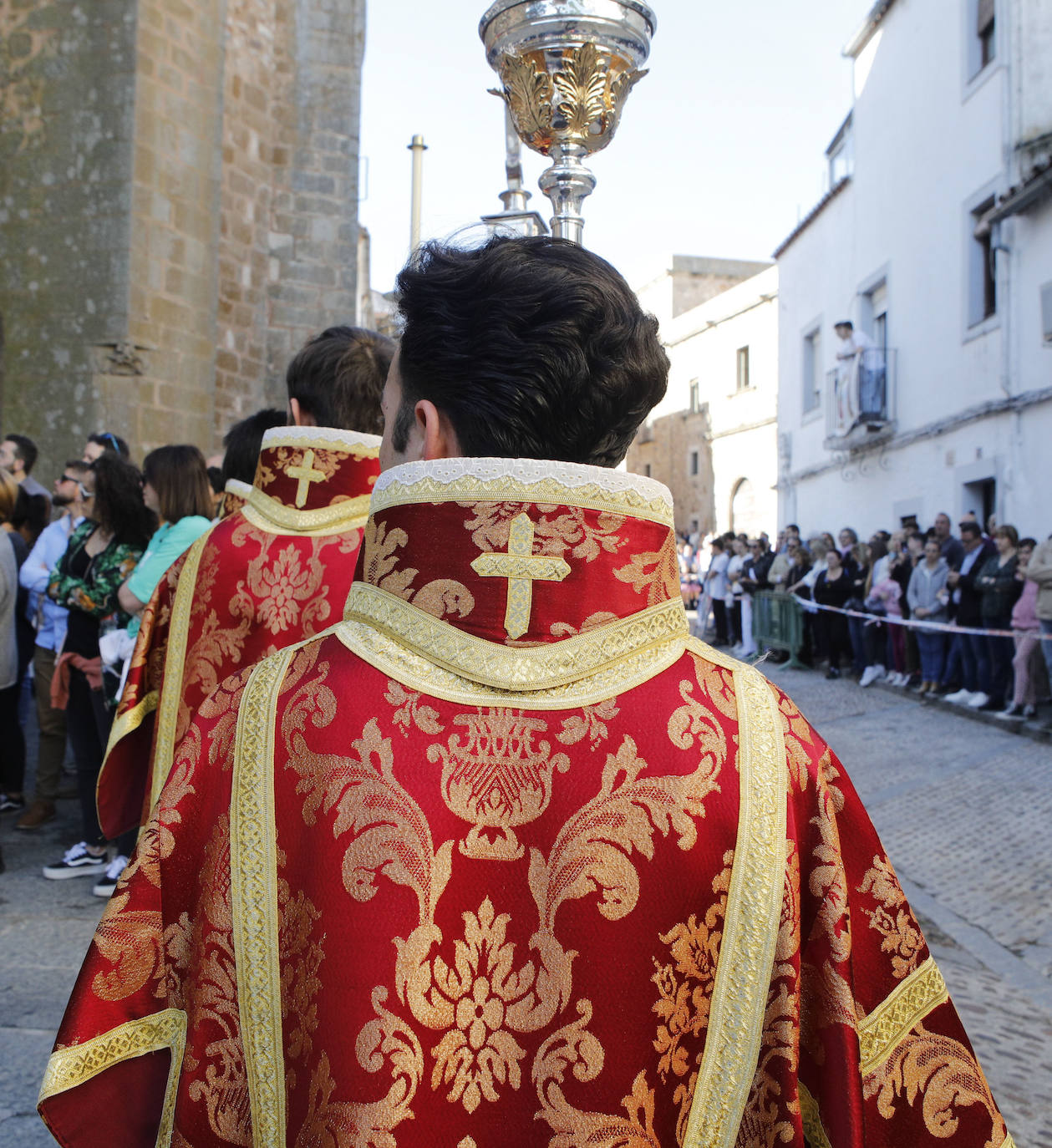 Procesión de la cofradía de la Sagrada Cena