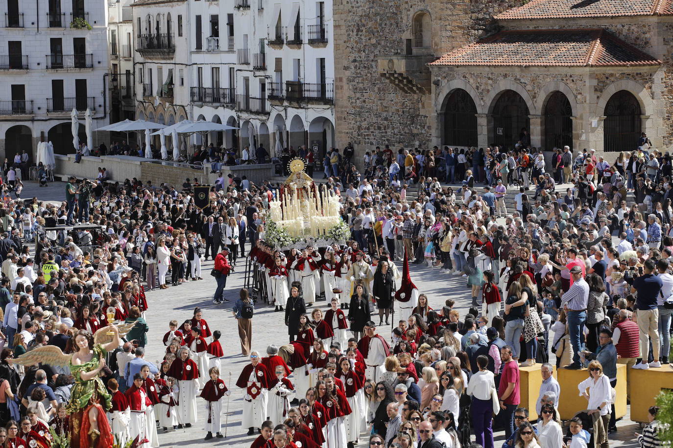 Procesión de la cofradía de la Sagrada Cena