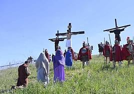 Fotos del Viacrucis del Cerro de Reyes, en Badajoz