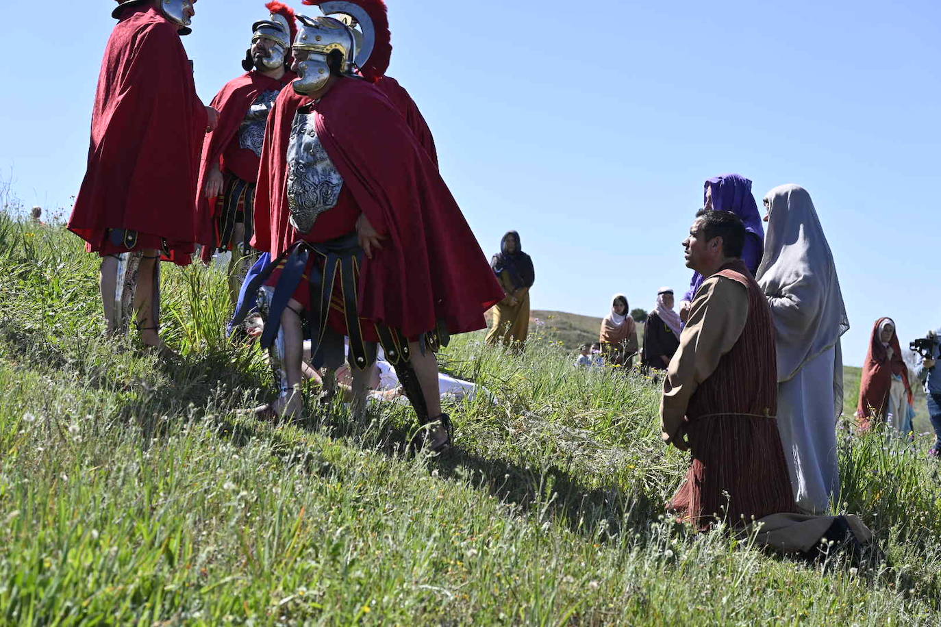 Fotos del Viacrucis del Cerro de Reyes, en Badajoz