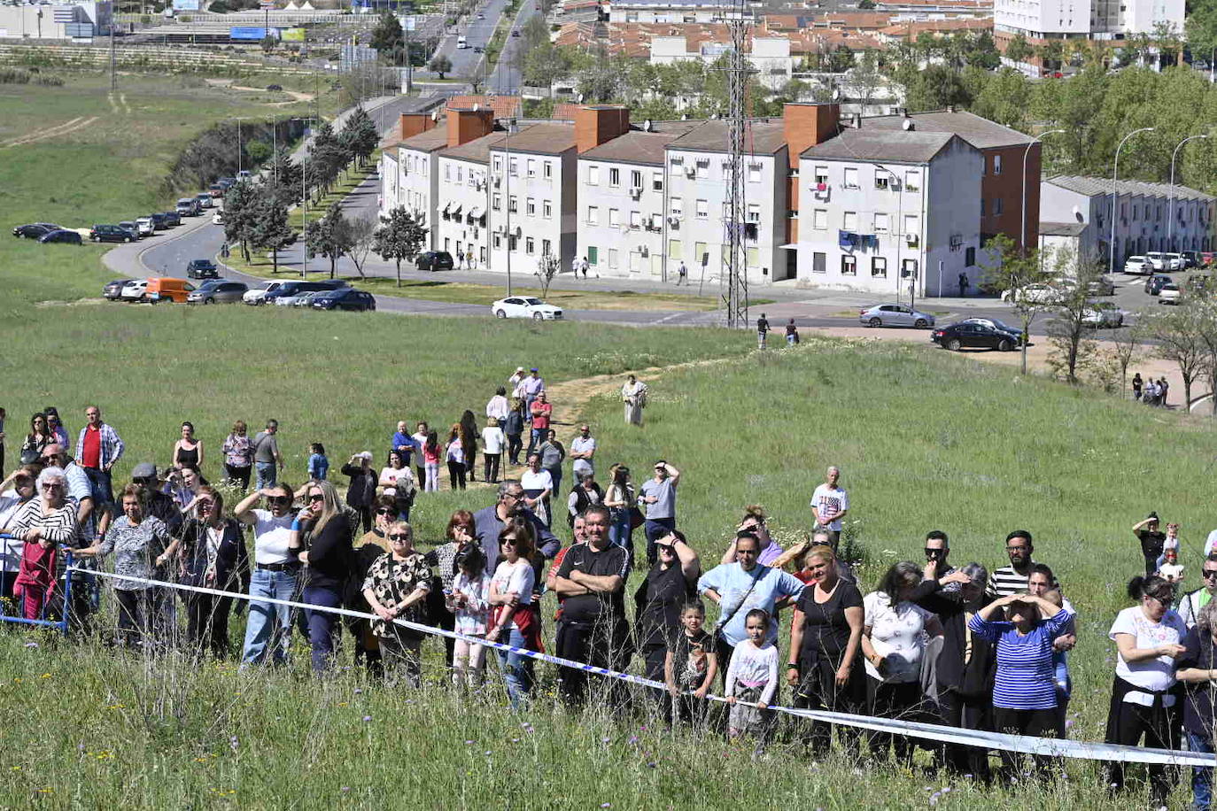 Fotos del Viacrucis del Cerro de Reyes, en Badajoz