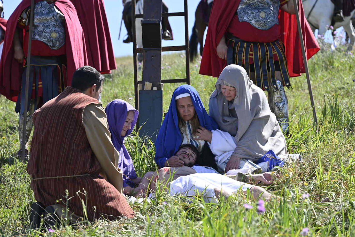 Fotos del Viacrucis del Cerro de Reyes, en Badajoz