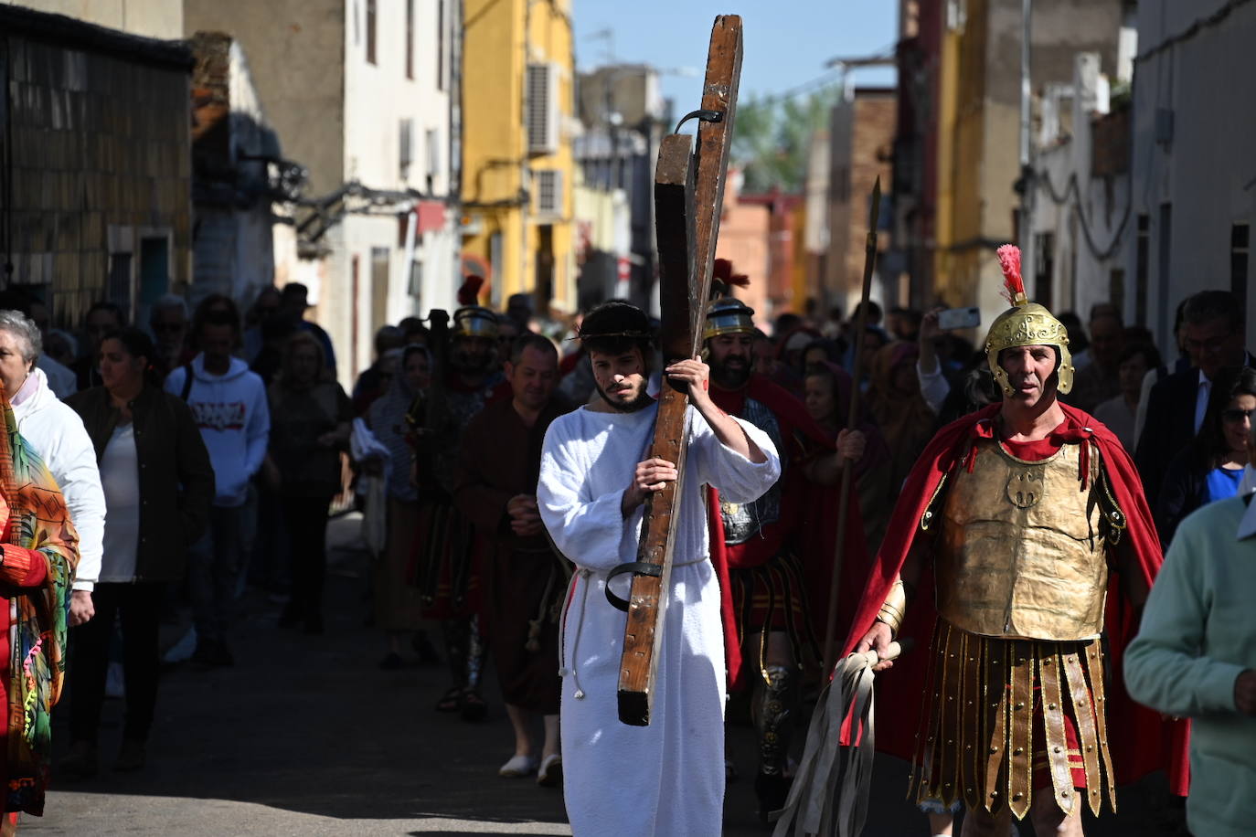 Fotos del Viacrucis del Cerro de Reyes, en Badajoz